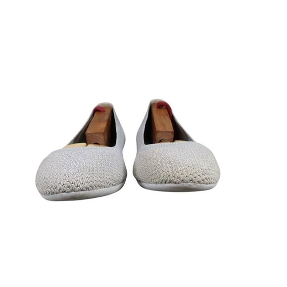 Allbirds Shoes Womens 8 Ballet Flats Tree Breezer Slip On Casual Breathable Grey - Picture 3 of 14